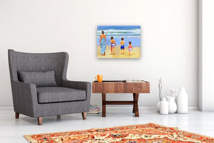 Surf Dance by John Jaster |  In Room View of Artwork 