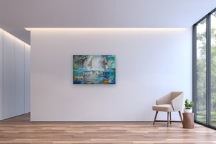 Dolce Far Niente by DL Watson |  In Room View of Artwork 