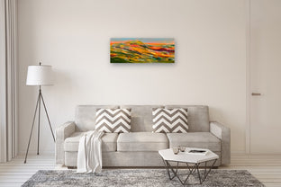 Mountain Sunburst by Rebecca Klementovich |  In Room View of Artwork 