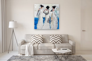 Elegant Blue by Mary Pratt |  In Room View of Artwork 