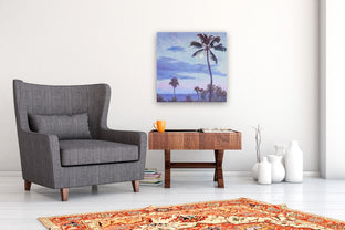 Coconut Moon by Karen E Lewis |  In Room View of Artwork 