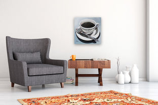 Morning Coffee by Kristine Kainer |  In Room View of Artwork 
