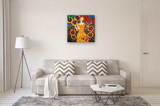 Sunflower Medley by Yelena Sidorova |  In Room View of Artwork 