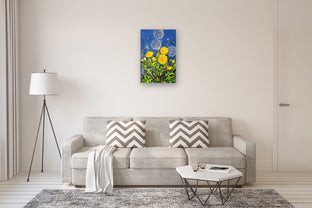 Dandelions by Kira Yustak |  In Room View of Artwork 