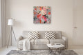 Original art for sale at UGallery.com | Pink Martini by DL Watson | $3,075 | acrylic painting | 36' h x 36' w | thumbnail 5