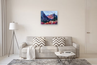 Secrets in the Mountains by Melissa Gannon |  In Room View of Artwork 