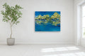 Original art for sale at UGallery.com | Somewhere... Enjoying the View by Kajal Zaveri | $6,500 | oil painting | 48' h x 60' w | thumbnail 5