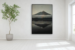 Mt. Fuji Sonification (Soft Synesthesia) by Jack R. Mesa |  In Room View of Artwork 