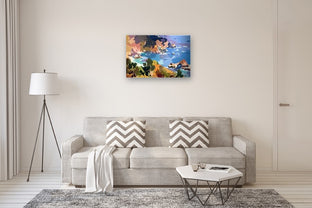 Coastal Impressions - The Cove by John Jaster |  In Room View of Artwork 