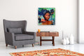 Original art for sale at UGallery.com | Love Rewritten by Miranda Gamel | $1,850 | oil painting | 24' h x 24' w | thumbnail 5