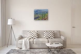 Sonoran Hillside by Crystal DiPietro |  In Room View of Artwork 