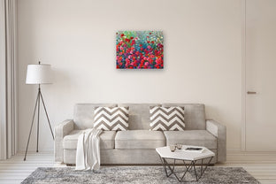 Bonjour Garden by Jeff Fleming |  In Room View of Artwork 