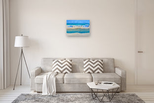 Beach House Dream by Mitchell Freifeld |  In Room View of Artwork 