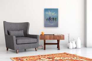 Cross Country by George Peebles |  In Room View of Artwork 