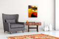 Original art for sale at UGallery.com | Autumn Marsh by Nancy Merkle | $750 | acrylic painting | 24' h x 18' w | thumbnail 5