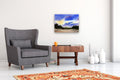 Original art for sale at UGallery.com | Morning High by Posey Gaines | $800 | watercolor painting | 18' h x 24' w | thumbnail 5