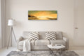 Original art for sale at UGallery.com | Daybreak by Mandy Main | $2,275 | oil painting | 20' h x 60' w | thumbnail 5