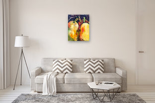 Three Pears by Sharon Sieben |  In Room View of Artwork 