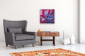 Original art for sale at UGallery.com | Joyful by Anna Yoo | $1,350 | acrylic painting | 20' h x 20' w | thumbnail 5