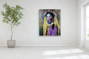 Decorated Queen by Scott Dykema |  In Room View of Artwork 