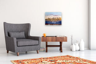 San Diego Bay by James Nyika |  In Room View of Artwork 