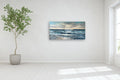 Original art for sale at UGallery.com | Breath of the Sea by Tiffany Blaise | $4,550 | oil painting | 30' h x 60' w | thumbnail 5