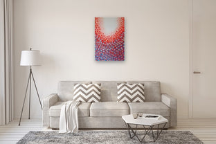 Orange and Blue 9 by Natasha Tayles |  In Room View of Artwork 