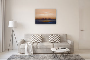 Sunset View by George Peebles |  In Room View of Artwork 