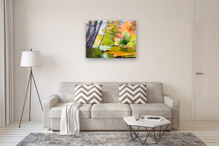 Fall Morning by JoAnn Golenia |  In Room View of Artwork 