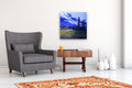 Original art for sale at UGallery.com | Foot of the Mountain by Nancy Merkle | $875 | acrylic painting | 24' h x 24' w | thumbnail 5