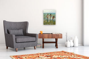 Children in the Sunlight by Onelio Marrero |  In Room View of Artwork 