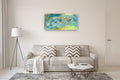 Original art for sale at UGallery.com | Skyward Harmony by Alana Clumeck | $2,400 | oil painting | 24' h x 48' w | thumbnail 5