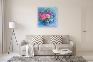 Flowers Are the Star by Alix Palo |  In Room View of Artwork 