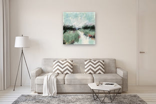 Hazy Daydreams by Ronda Waiksnis |  In Room View of Artwork 