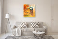 Original art for sale at UGallery.com | Trapped in Your Dreams by Yamilet Sempe | $2,200 | mixed media artwork | 36' h x 36' w | thumbnail 5