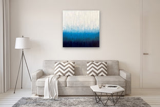 Sapphire Landscape by Janet Hamilton |  In Room View of Artwork 