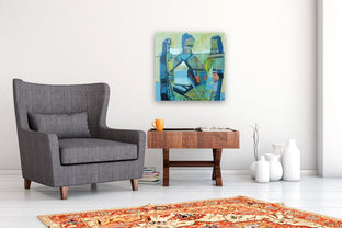 Three Friends by Gail Ragains |  In Room View of Artwork 