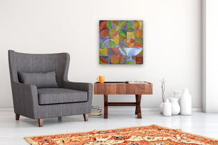 Sunny Oranges by Robert Hofherr |  In Room View of Artwork 