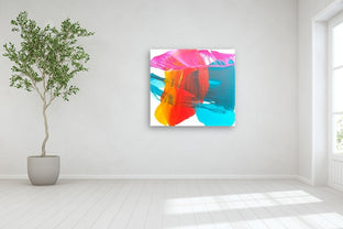 Tropical Fluidity by Eric Wilson |  In Room View of Artwork 