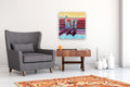 Original art for sale at UGallery.com | Sidelines by Marie-Eve Champagne | $650 | acrylic painting | 24' h x 24' w | thumbnail 5