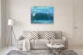 Original art for sale at UGallery.com | Oceans Away by Drew Noel Marin | $4,000 | acrylic painting | 36' h x 48' w | thumbnail 5