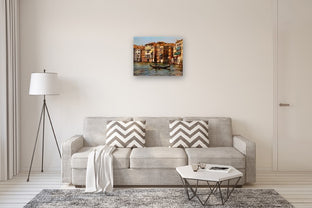 Venice Canal V by Jonelle Summerfield |  In Room View of Artwork 