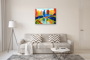 Secret Pond by Kip Decker |  In Room View of Artwork 