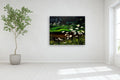 Original art for sale at UGallery.com | Daisies by Jose Luis Bermudez | $4,600 | oil painting | 48' h x 60' w | thumbnail 5