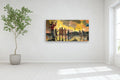 Original art for sale at UGallery.com | The Coffee Break by Jesse Aldana | $5,425 | oil painting | 36' h x 72' w | thumbnail 5