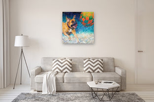 Pawsitive Energy by Jeff Fleming |  In Room View of Artwork 
