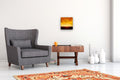 Original art for sale at UGallery.com | Horizon X by Mandy Main | $550 | oil painting | 12' h x 12' w | thumbnail 5