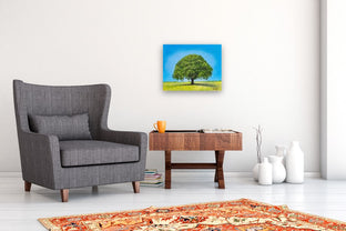 The Mighty Oak by Shela Goodman |  In Room View of Artwork 