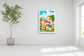 Original art for sale at UGallery.com | Flying Free by Javier Ortas | $4,250 | watercolor painting | 55.11' h x 39.37' w | thumbnail 5