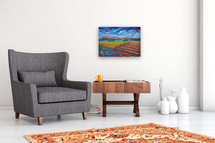 Autumn in Winery by Zelie Alice |  In Room View of Artwork 